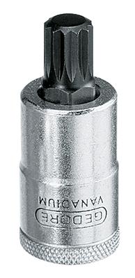 Hylsyavain 1/2" XZN M14 PT