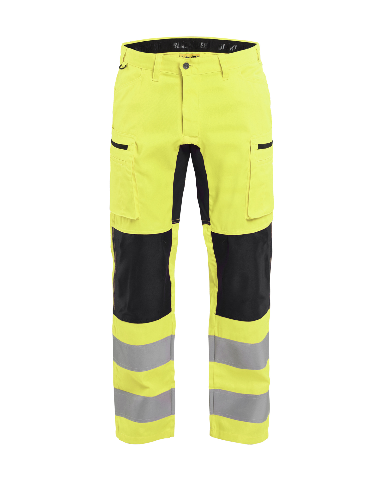 Hivis stretch trouser class 2 huomio kelt./musta