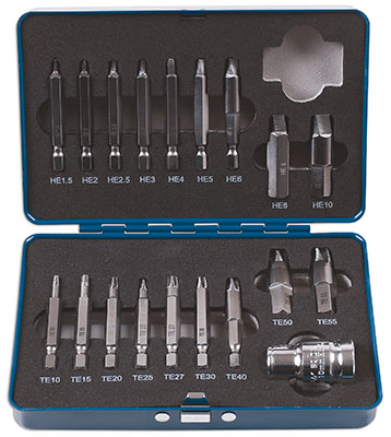 Vaurioituneen TORX/6KULM.KIINNIK.ULOSSRJ