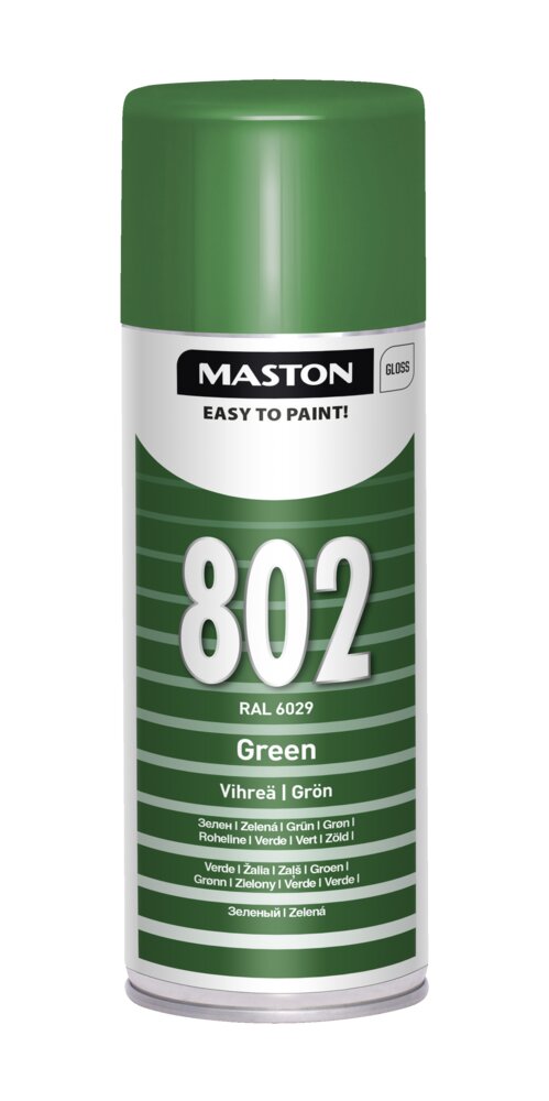 MASTON spraymaali vihreä 100 400ML RAL6029