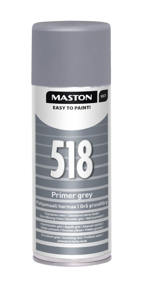 MASTON spraypohjamaali harmaa 100 400ML