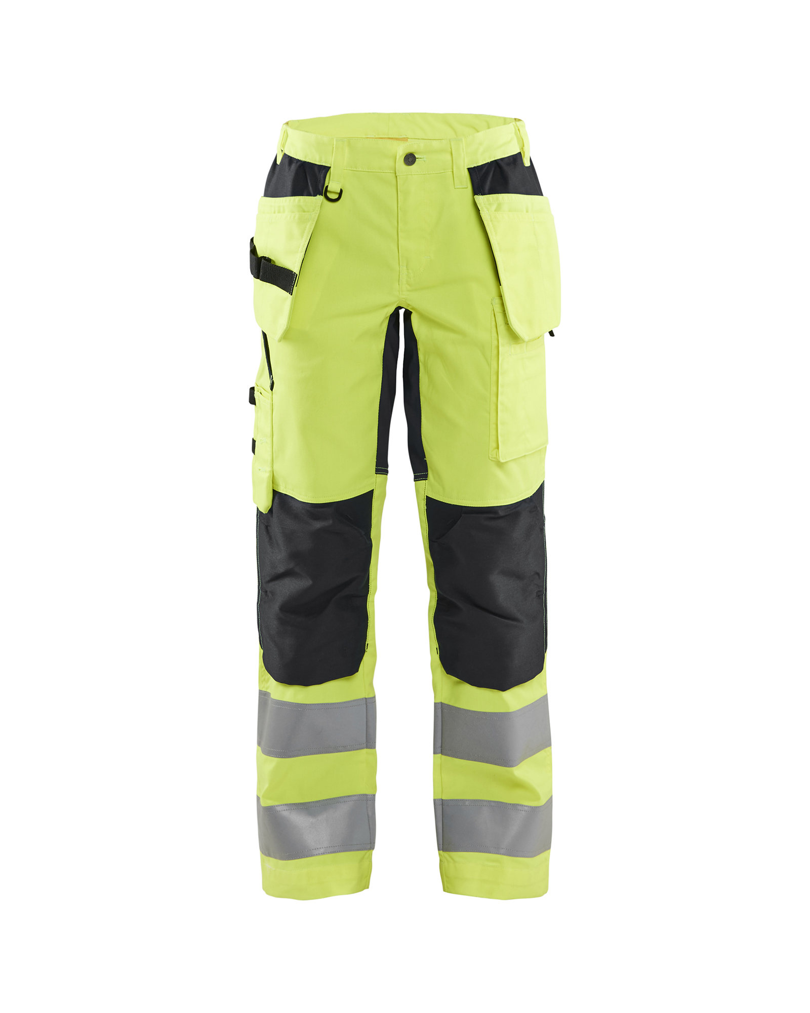 Naisten highvis riipputaskuhousu