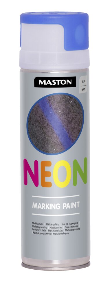 MASTON merkkausvärispray neon sininen 500ML
