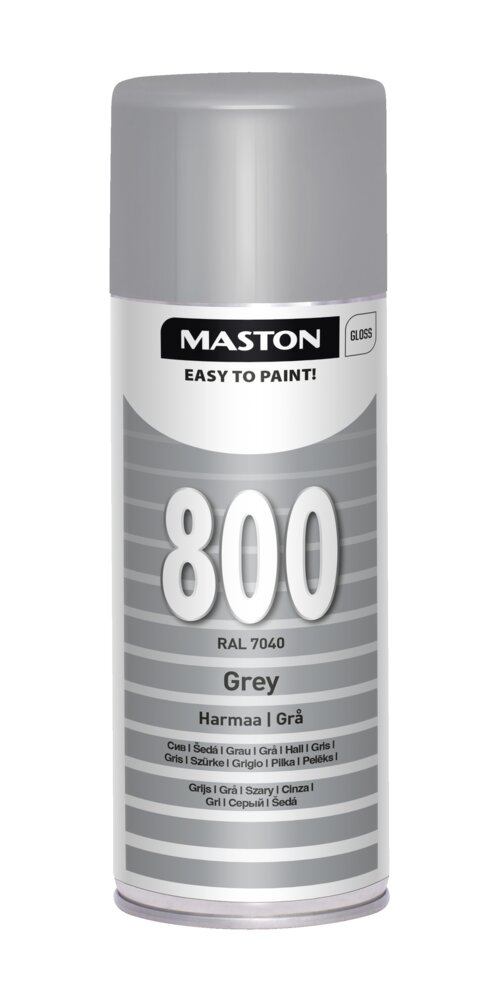 MASTON spraymaali harmaa 400ML RAL7040