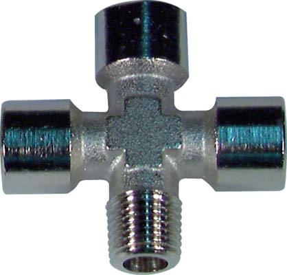 Risti-liitin 3X sisäk. 1/2" + ulkok. 1/2