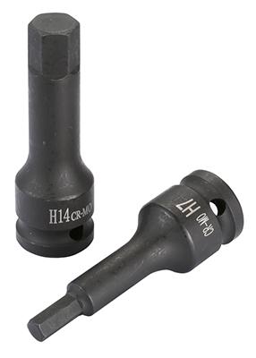 Konehylsyavain 1/2" 8MM kuusiokolo 78MM