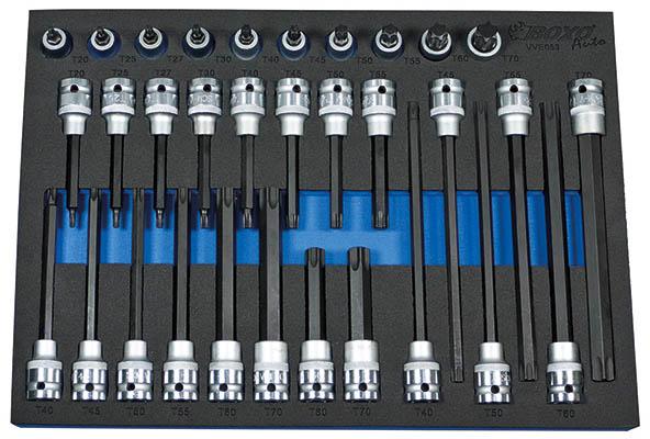 Hylsykärkisarja 1/2" torx
