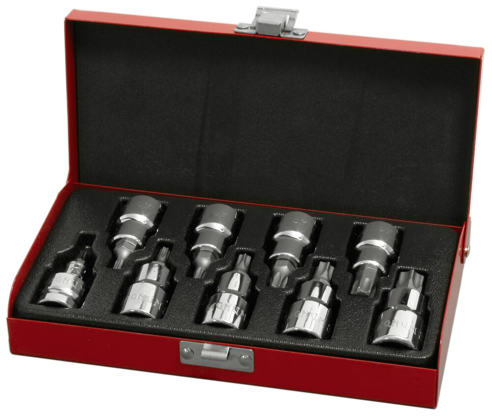 Hylsysarja TORX 1/2" T20-T60