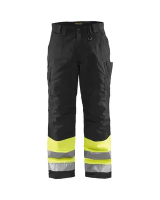 Highvis talvihousut Keltainen/Musta