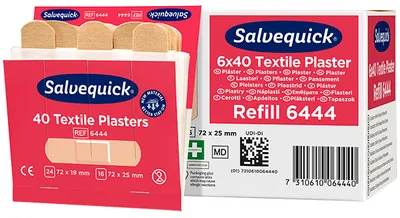 Salvequick kangaslaastari 6X40KPL