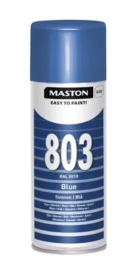 MASTON spraymaali sininen 100 400ML RAL5010