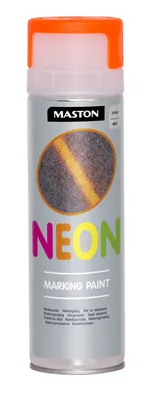 MASTON merkkausvärispray neon oranssi 500ML