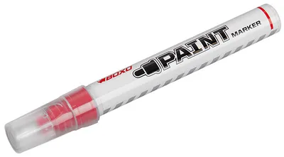 Maalikynä pyörökärki punainen 2,5MM