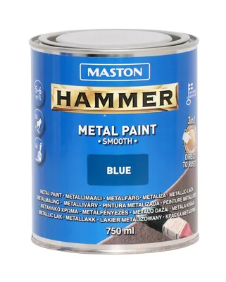 Hammer sileä sininen 750ML