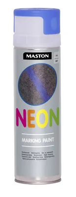 MASTON merkkausvärispray neon sininen 500ML