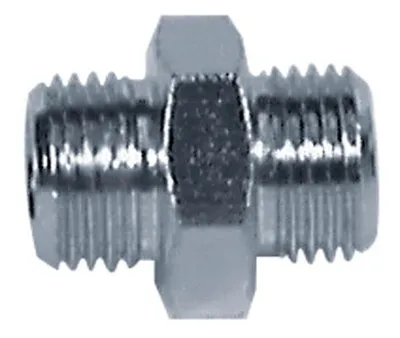 Jatkonippa ulkok. 1/2" X ulkok. 1/2"