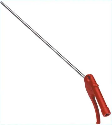 Puhalluspistooli 500 MM suora putki