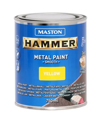 Hammer sileä keltainen 750ML