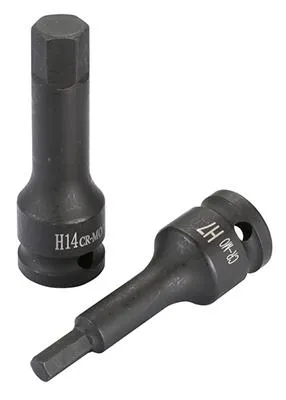 Konehylsyavain 1/2" 10MM kuusiokolo 78MM