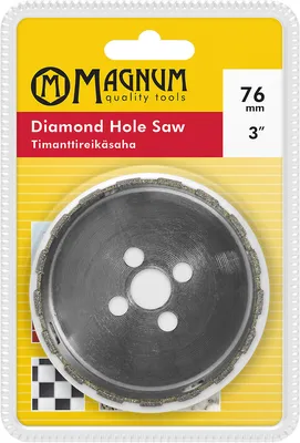 Timanttireikäsaha 76mm