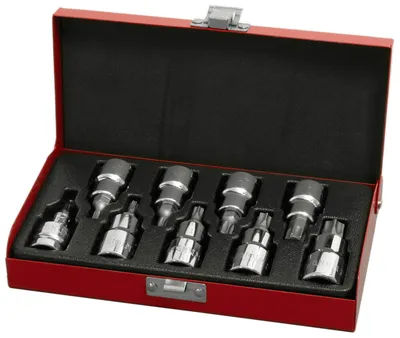 Hylsysarja TORX 1/2" T20-T60